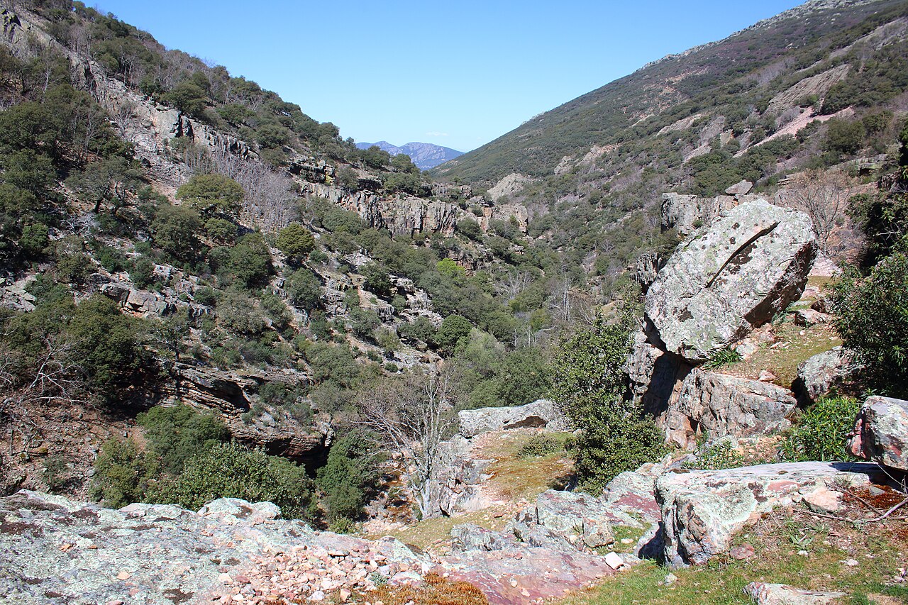 Paisaje del Parque Nacional de Cabañeros